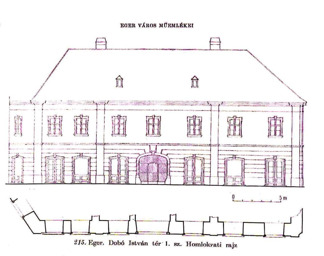Forst-Haz Apartman Eger Exteriör bild